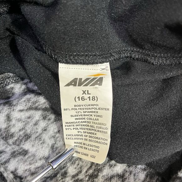 AVIA Pullover Sweatshirt Women's Athletic Running 1/4 Zip Size XL (16-18) - Picture 3 of 8